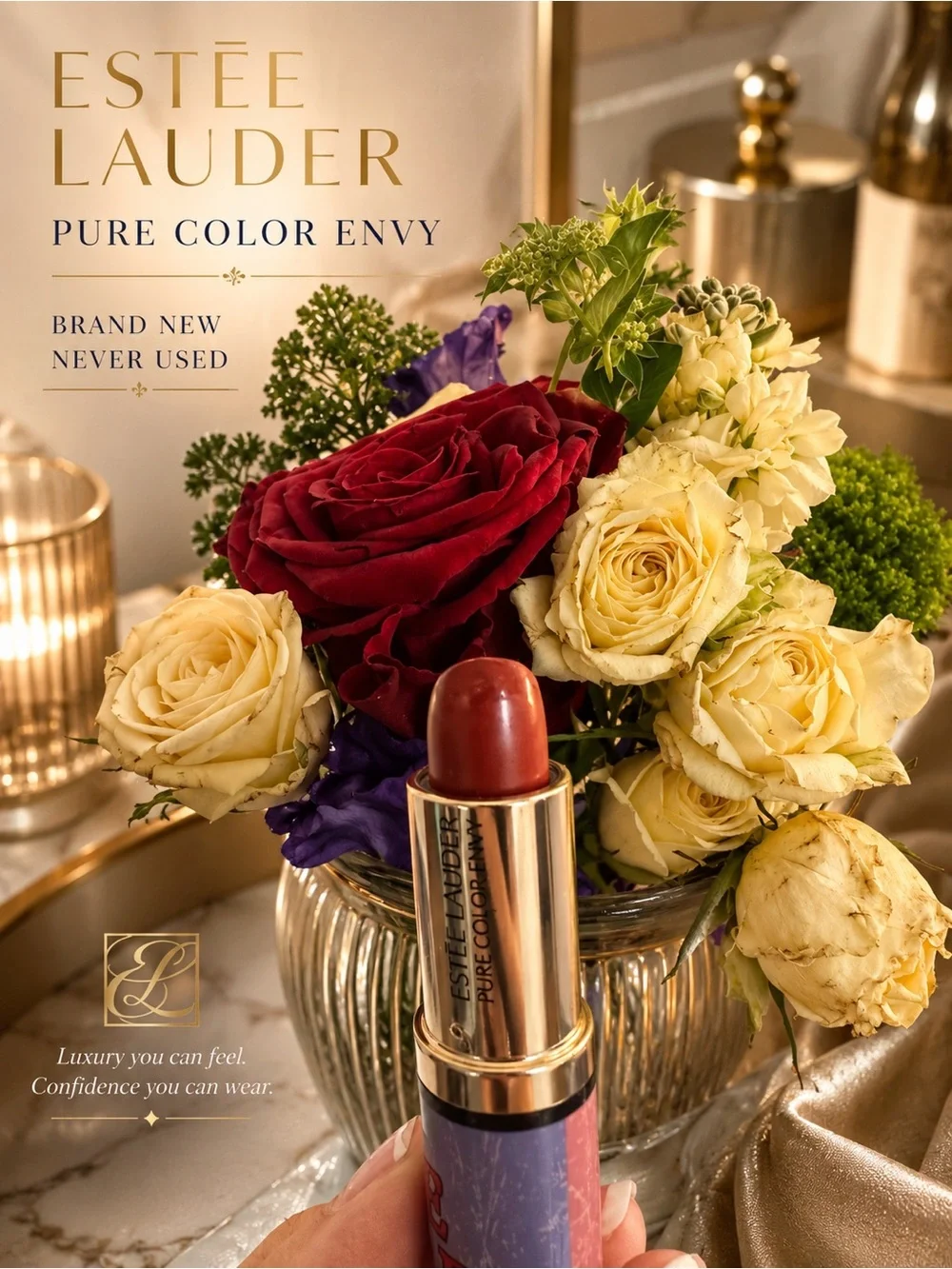 Estee Lauder Pure Color Envy Lipstick - Rose Red